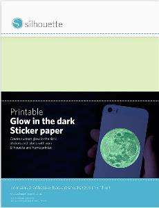Sticker Paper - Glow-in-the-Dark printable (inkjet)