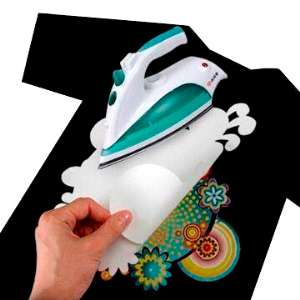 Printable (inkjet) Iron On Transfer Papers A4 - Dark materials