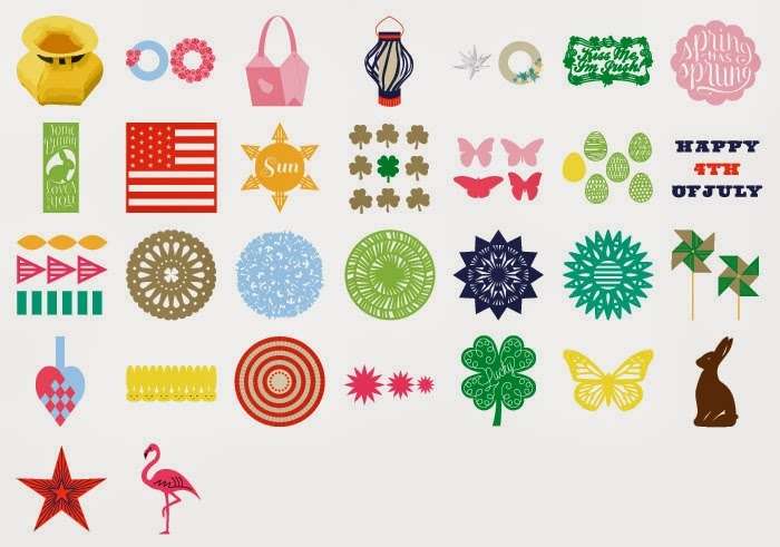 Cricut Cartridge: Home For The Holidays - Spring & Summer