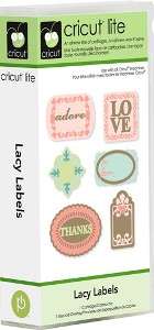 Cricut Lite : Lacy Labels
