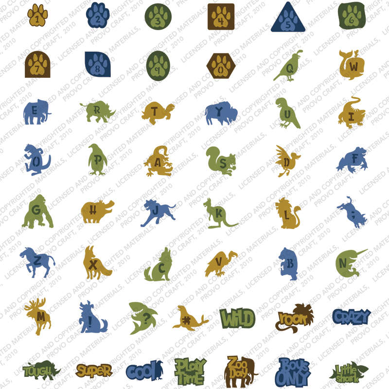 Cricut Lite : Zoo Day
