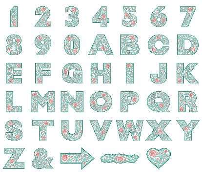 Cricut Cartridge: Monogram Motifs