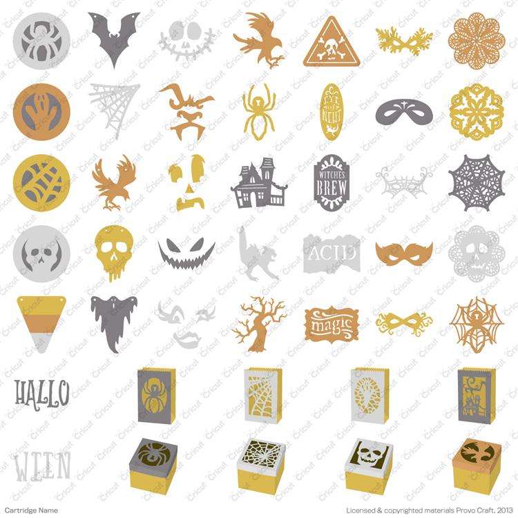 Cricut Cartridge: Monster Bash