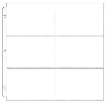 Photo Sleeve Protectors (6) 4"X6"