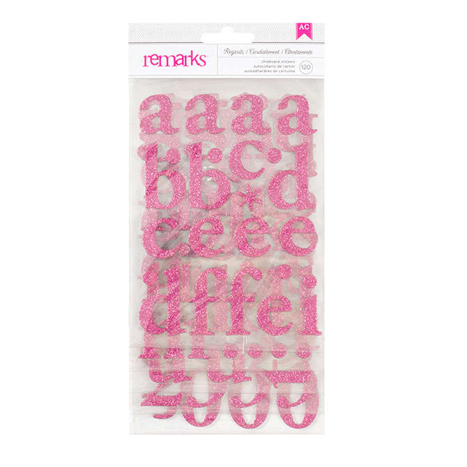 AC - Alpha Pink Glitter