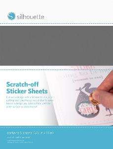 Scratch-Off Sticker - Silver