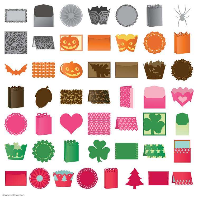 Cricut Cartridge: Seasonal Soirees