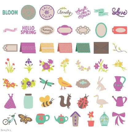 Cricut Cartridge: Spring Fling