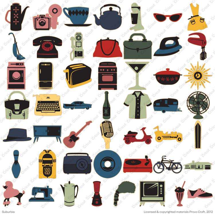 Cricut Cartridge: Suburbia