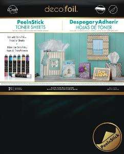 Deco Foil Toner Sheets - Peel & Stick