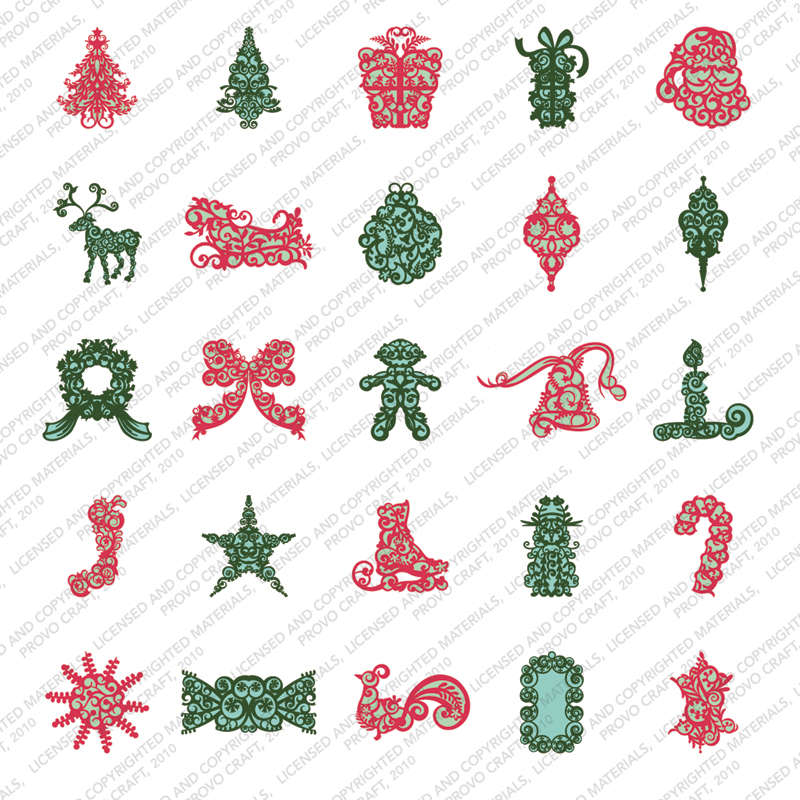Cricut Cartridge: Trim the Tree