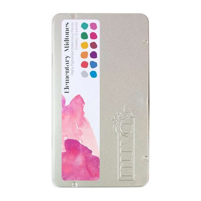 Nuvo Watercolor Pencils - Elementary Midtones