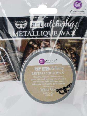 Metallique Wax - White Gold