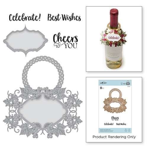 Spellbinders - Wine Bottle Tag