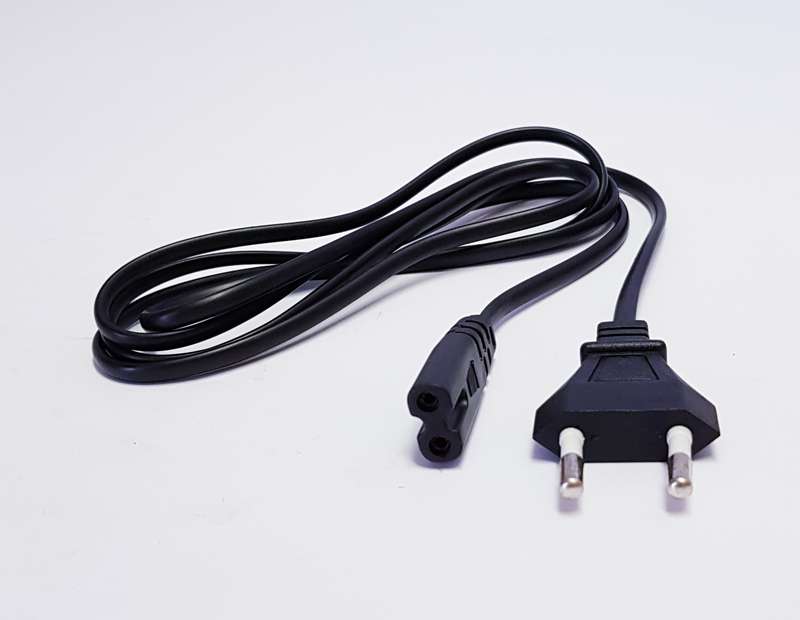 Figure 8 power cord (1.5M) 2pin plug