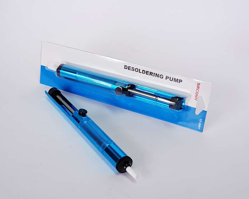 DESOLDER PUMP/ SOLDER SUCKER (ALUMINIUM CASE)