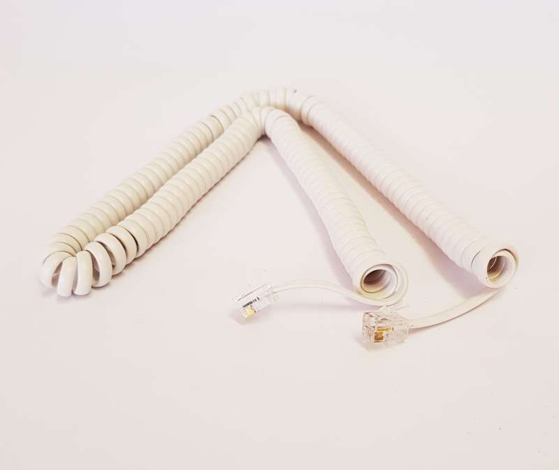 Telephone Curly cord replacement -  5m length