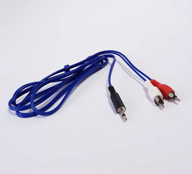 2 RCA - 3.5mm MONO PLUG (1.5M) S/P