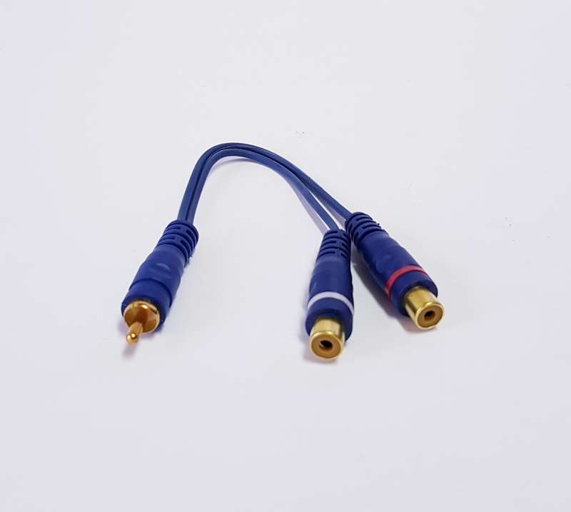 RCA SPLITTER (1M-2F) G/P