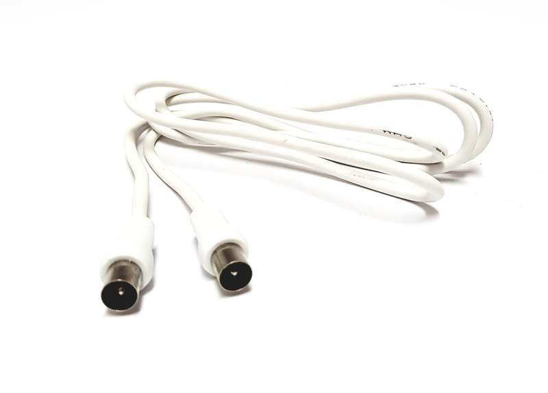 TV & Satellite Flylead Cable (Male-to-Male) - 10m