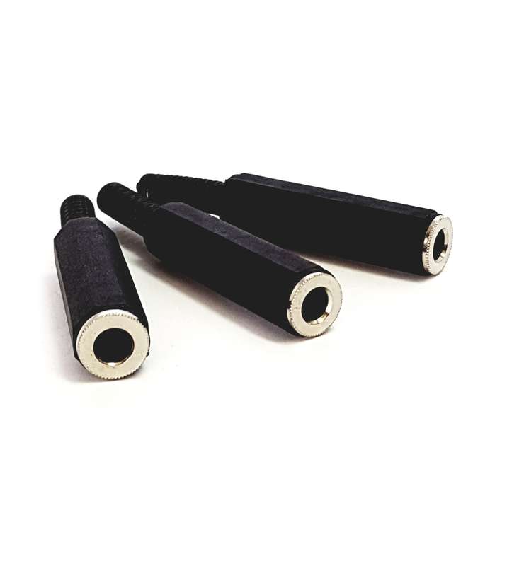 6.3mm MONO SOCKET BLACK