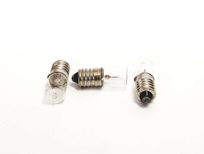 TORCH BULB SCREW 6V3W (4pcs)