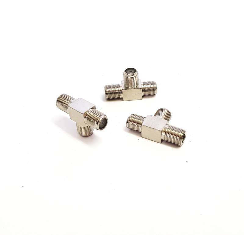 F CONNECTOR T SPLITTER (1F-2F)
