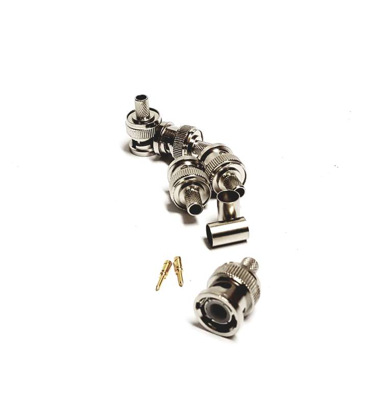 BNC PLUG FOR RG58 (CRIMP TYPE)