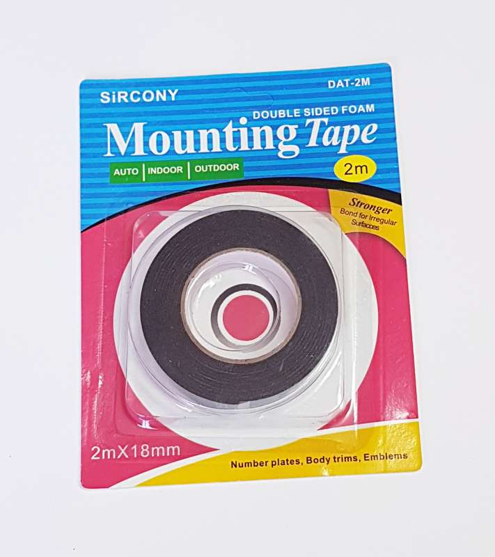 DOUBLE SIDED TAPE 2MX18MM AUTO