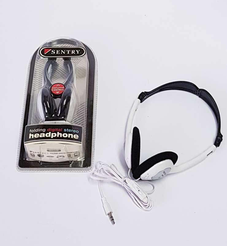 STEREO HEADPHONE WITH VOLUME CONTROL (BLISTER)