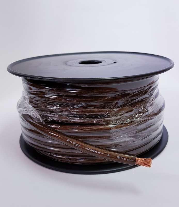 POWER CABLE (30M) BLACK - 4G