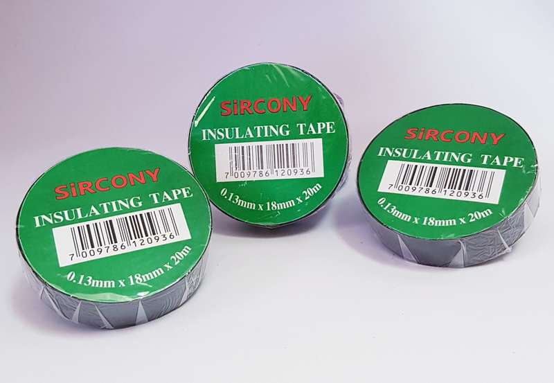 INSULATION TAPE 20M BLACK