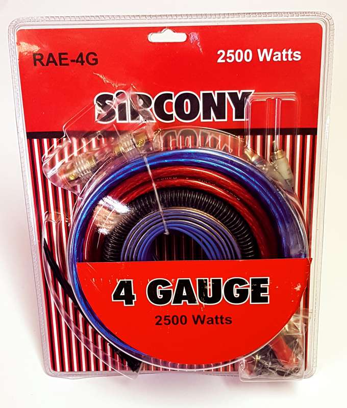 4 GAUGE AMP INSTALLATION KIT