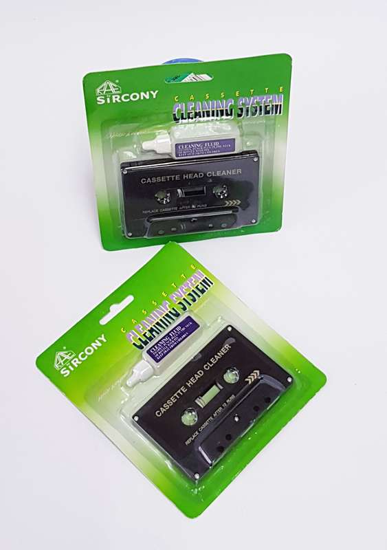 AUDIO HEAD CLEANER WITH SOLUTION