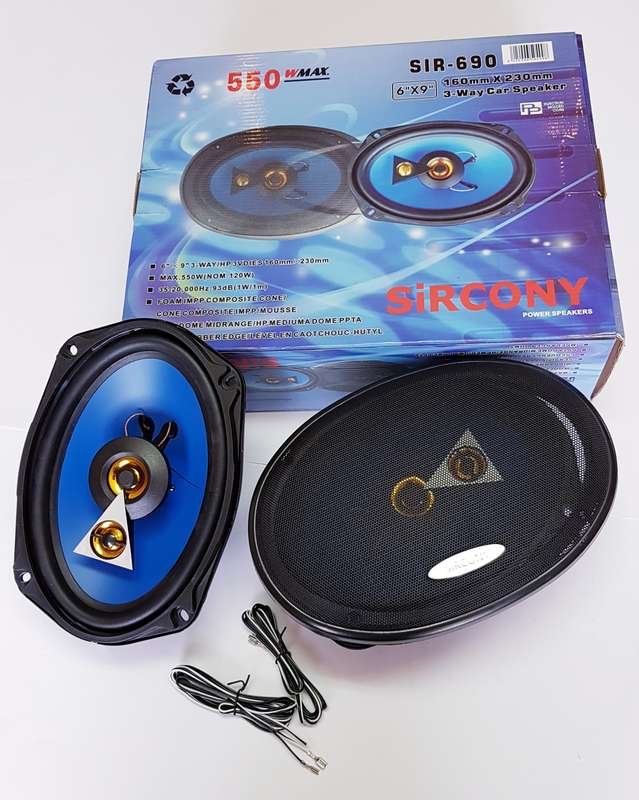 6 X 9" SPEAKER SET 550W