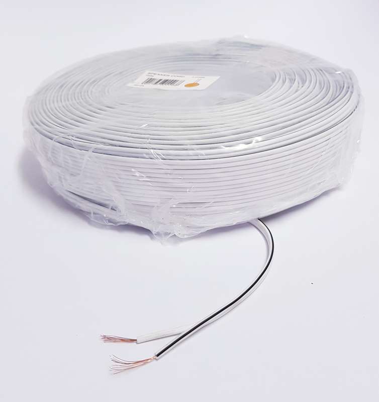 SPEAKER CABLE (100M) WHITE 0.4mm