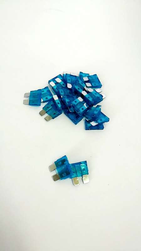 15A Mini Blade Fuses - (5 Pack)