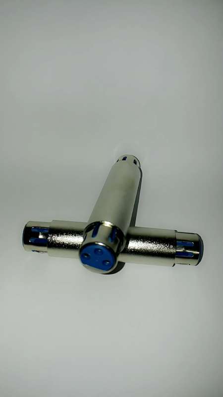 XLR Female to XLR Female Adapter Coupler  Metal Housing