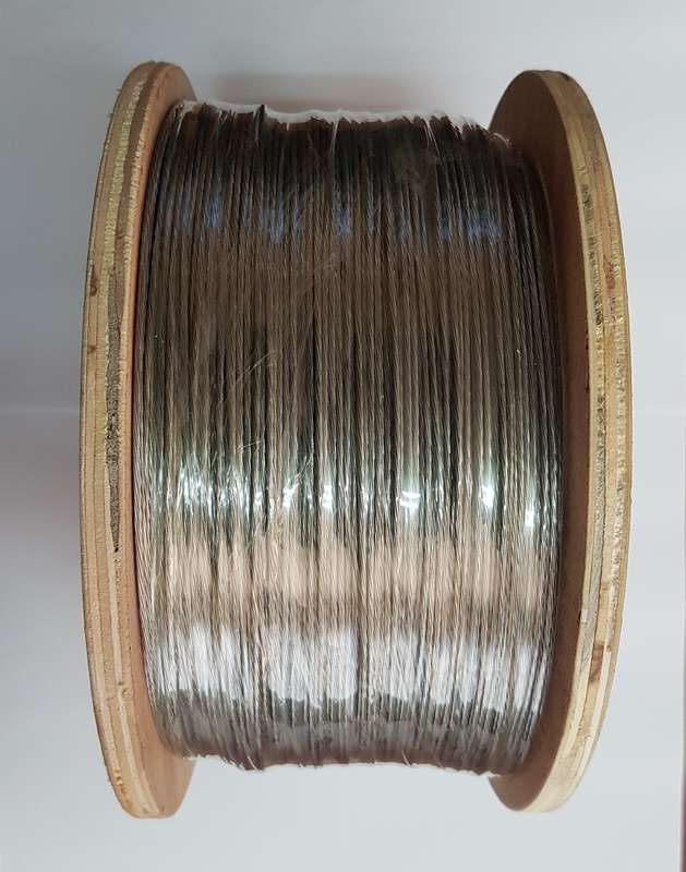 Braided Aluminium Electric Fence Wire Spool (1000m)