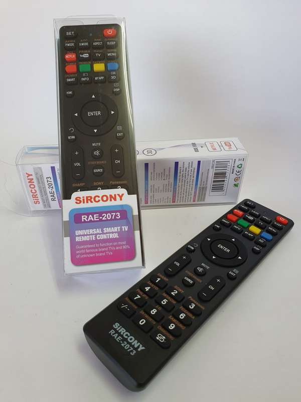 Universal SMART TV Remote Control - Replacement for original (batteries NOT included)