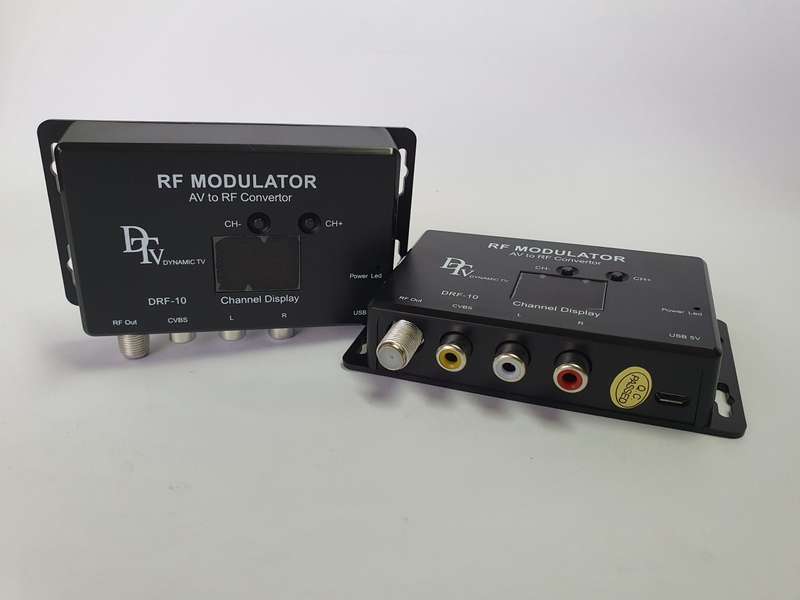 RF Modulator AV To RF Convertor DRF-10