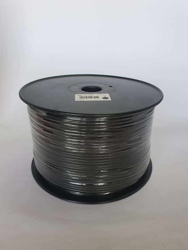 SPEAKER CABLE twin flex (100M) Black 2.5mm ripcord