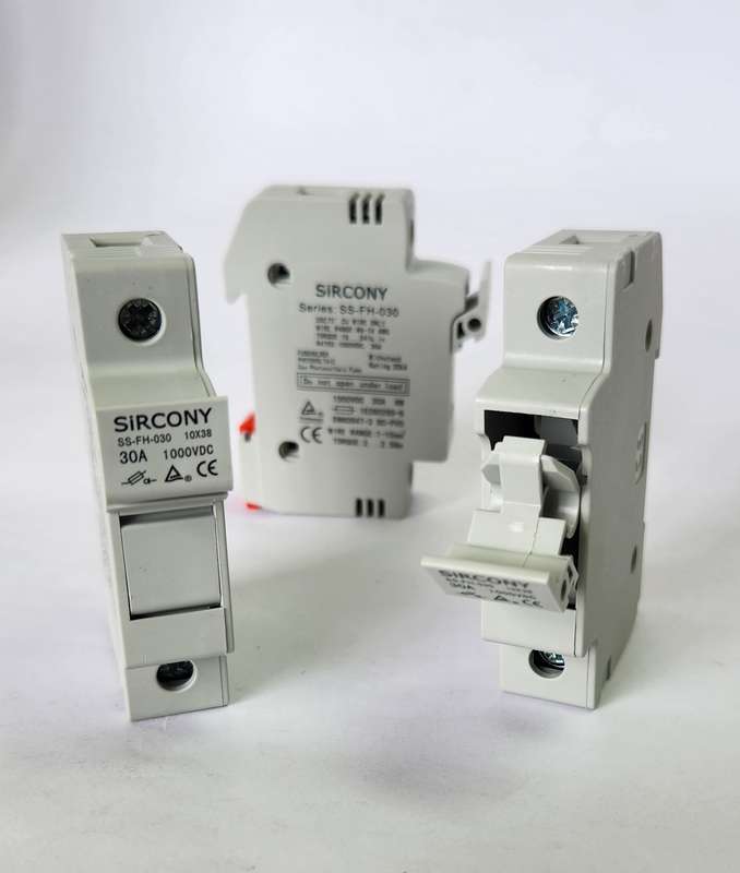 SOLAR Fuse holder 1000VDC 10x38mm 30A