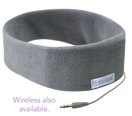 a headset for a sleepless family