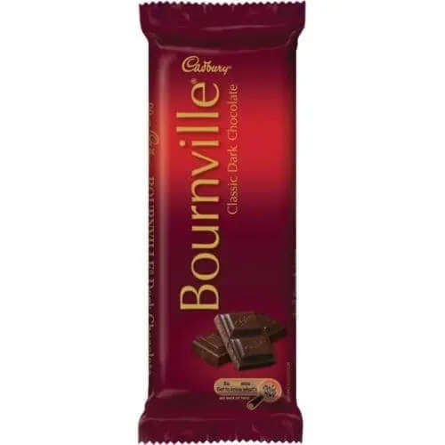 Cadbury Bournville Dark Chocolate Slabs 24X80g