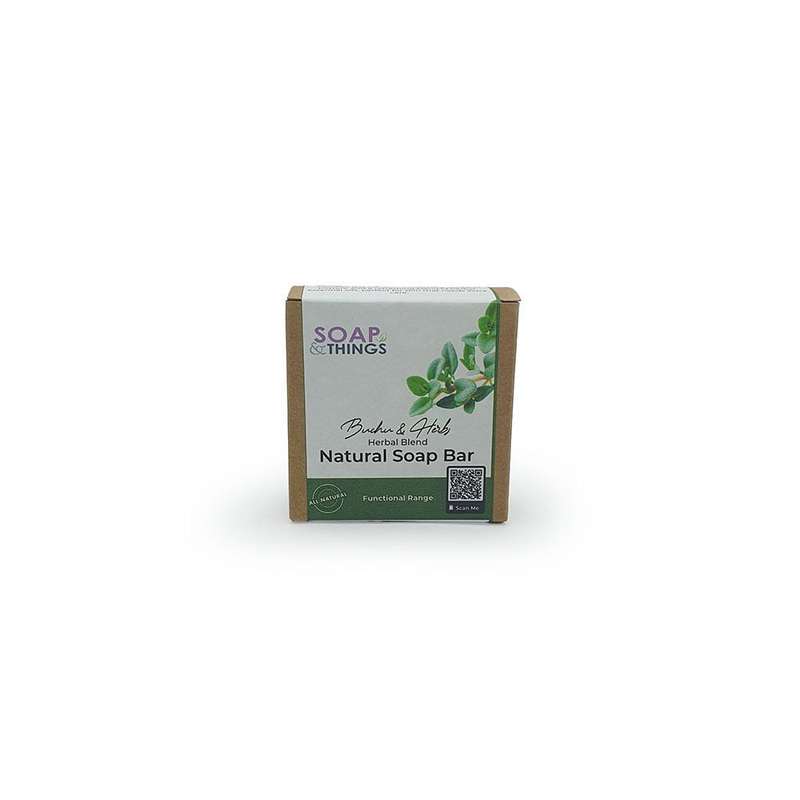 Buchu & Herbs Soap Bar, Herbal Essential Oils Natural Handmade Soap