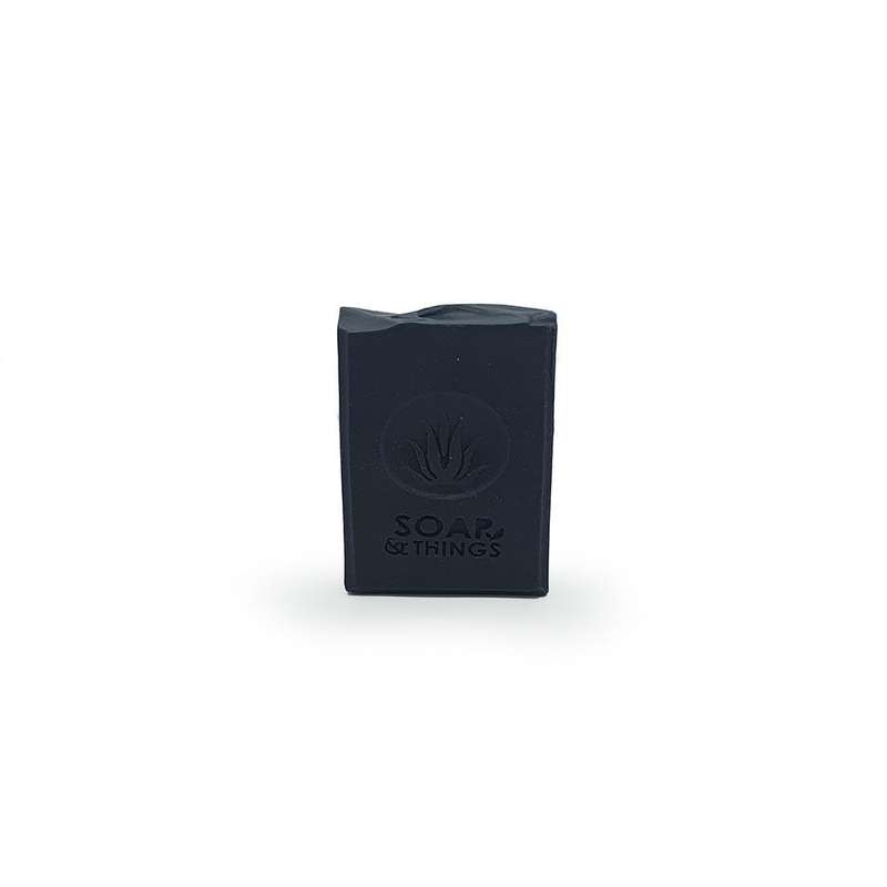 Charcoal & Aloe Soap Bar, Tea Tree Essential Oil Natural Handmade Soap