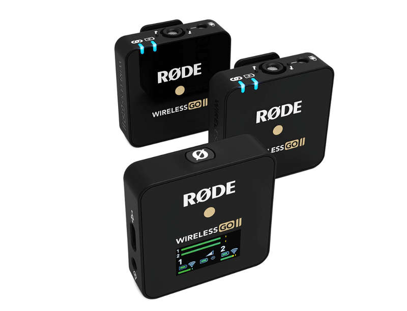 RODE Wireless GO II Dual Channel Wireless Microphone System (Pre-Loved, mint condition)
