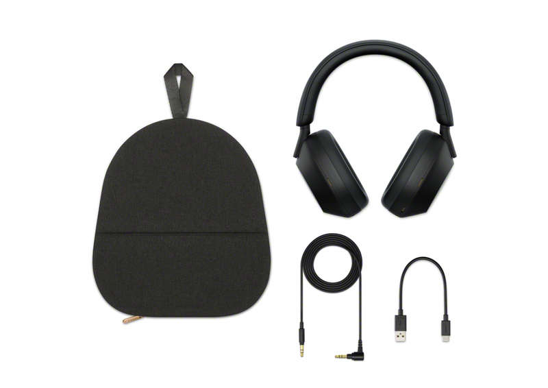 Sony Wireless Noise-Canceling Headphones WH-1000XM5 - Black (New, open-box item)