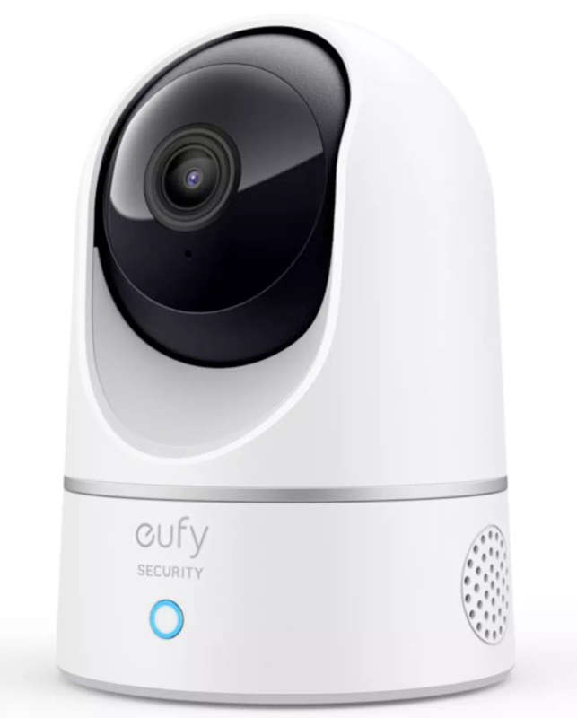 Eufy Indoor Security Camera 2K Pan Tilt (Human Pet AI) - White (New, open-box item)